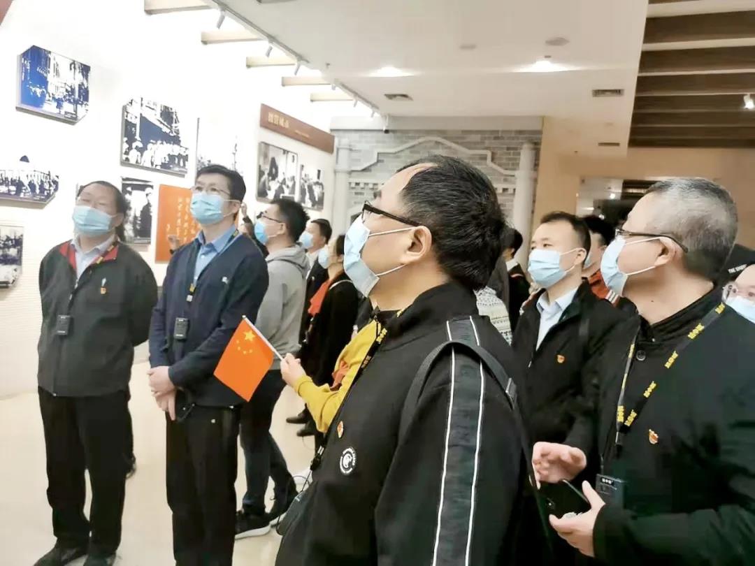 传承红色基因 继承革命精神 ——市五院第一批党员干部走进革命圣地