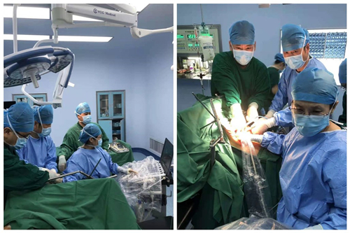 市五院多学科合作完成首例肝癌开腹射频消融术