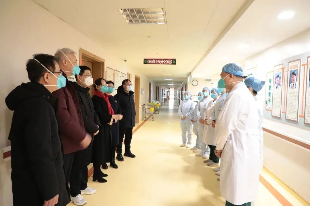 市五院春节团拜：传递祝福 畅谈希望