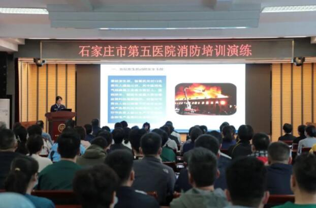 市五院组织消防应急演练，筑牢安全生产防线