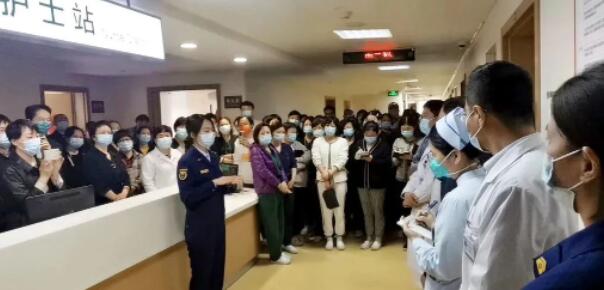 市五院组织消防应急演练，筑牢安全生产防线