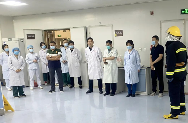 市五院：应急演练促提升 防患未然保安全