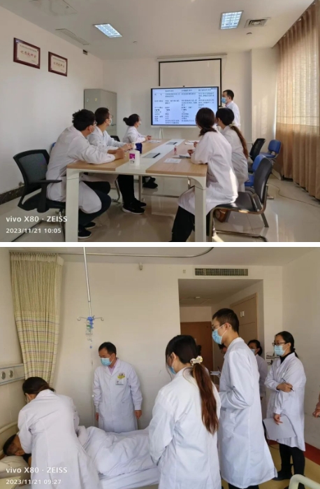 省卫健委组织专家评估市五院教学基地建设情况