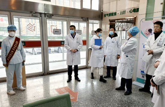 市五院院长带队开展节前行政大查房和安全生产大排查