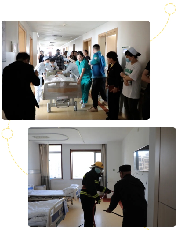 火情无小事 防患于未“燃”——市五院联合裕华区消防救援大队开展实战演练