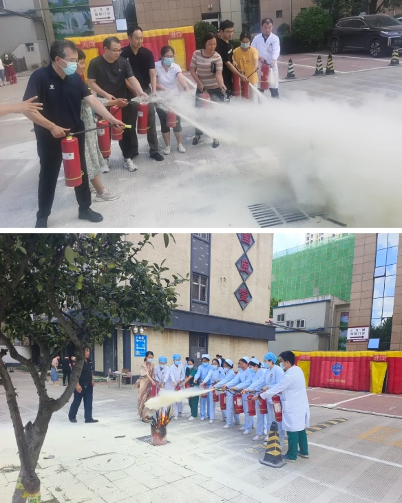 培训消防能力全覆盖 筑牢医疗安全“防火墙” 培训消防能力全覆盖 筑牢医疗安全“防火墙”