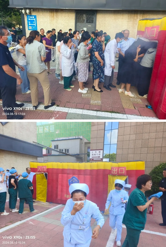 培训消防能力全覆盖 筑牢医疗安全“防火墙” 培训消防能力全覆盖 筑牢医疗安全“防火墙”