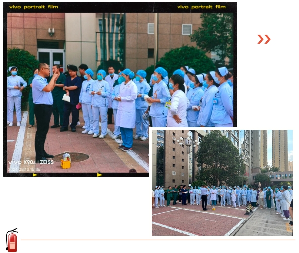 培训消防能力全覆盖 筑牢医疗安全“防火墙” 培训消防能力全覆盖 筑牢医疗安全“防火墙”