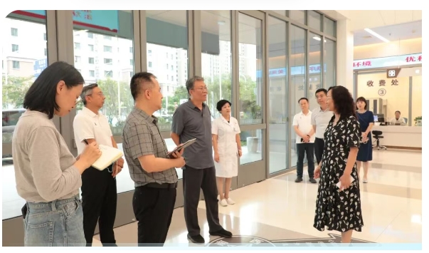 新华社河北分社到石家庄市第五医院调研城市更新项目 新华社河北分社到石家庄市第五医院调研城市更新项目