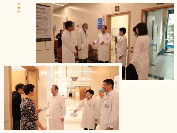 履新即履职，实干开新局——市五院党委书记郑欢伟履职首日深入临床医技科室调研